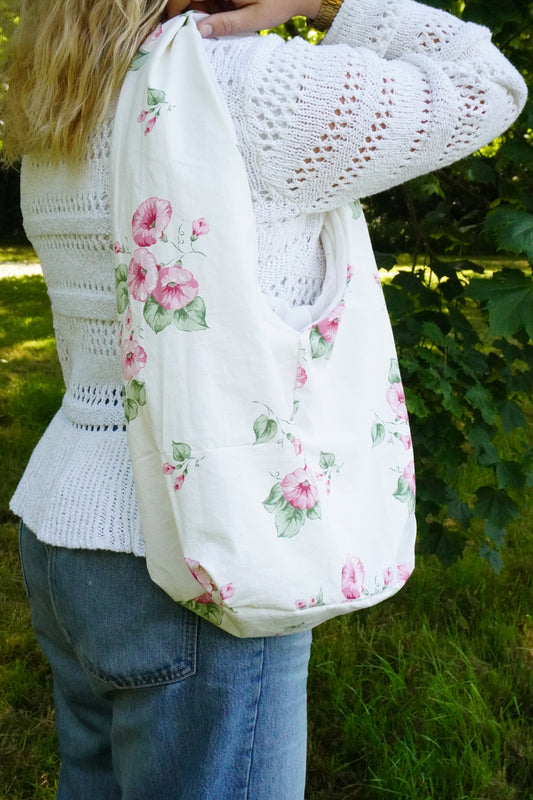 SAC FOURRE TOUT FLEURI