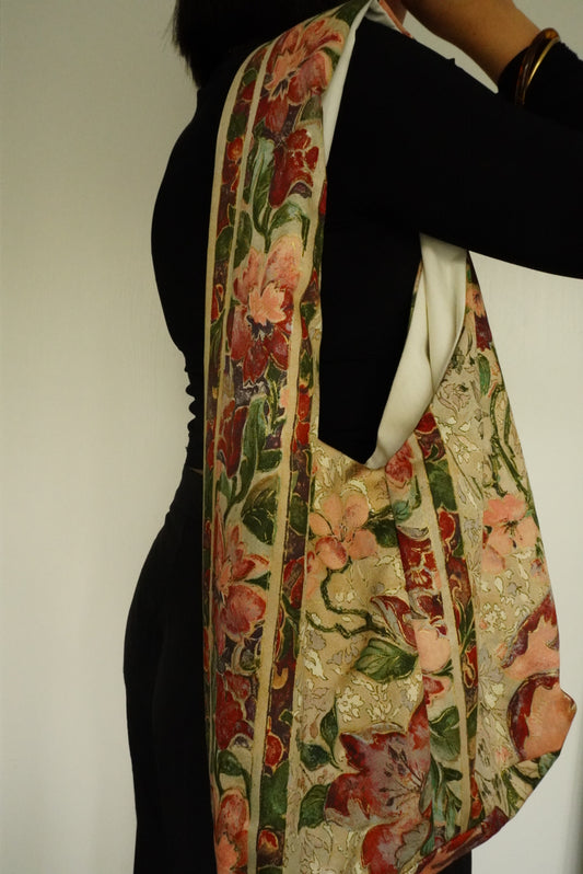 SAC FOURRE TOUT FLEURI