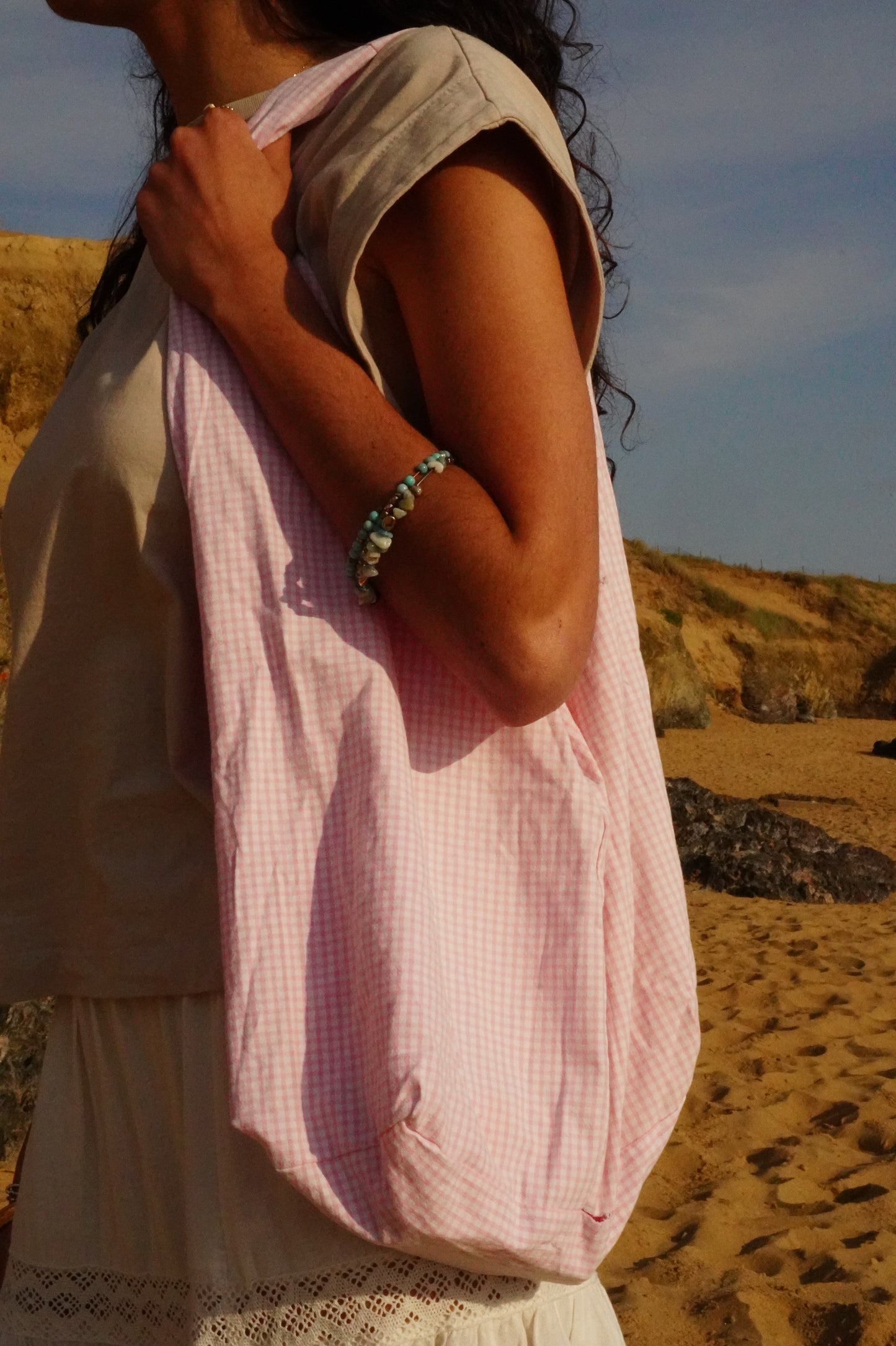 SAC FOURRE TOUT ROSE VICHY