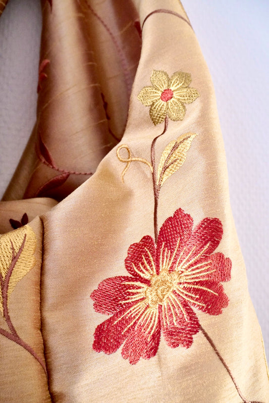 SAC FOURRE-TOUT FLEURI