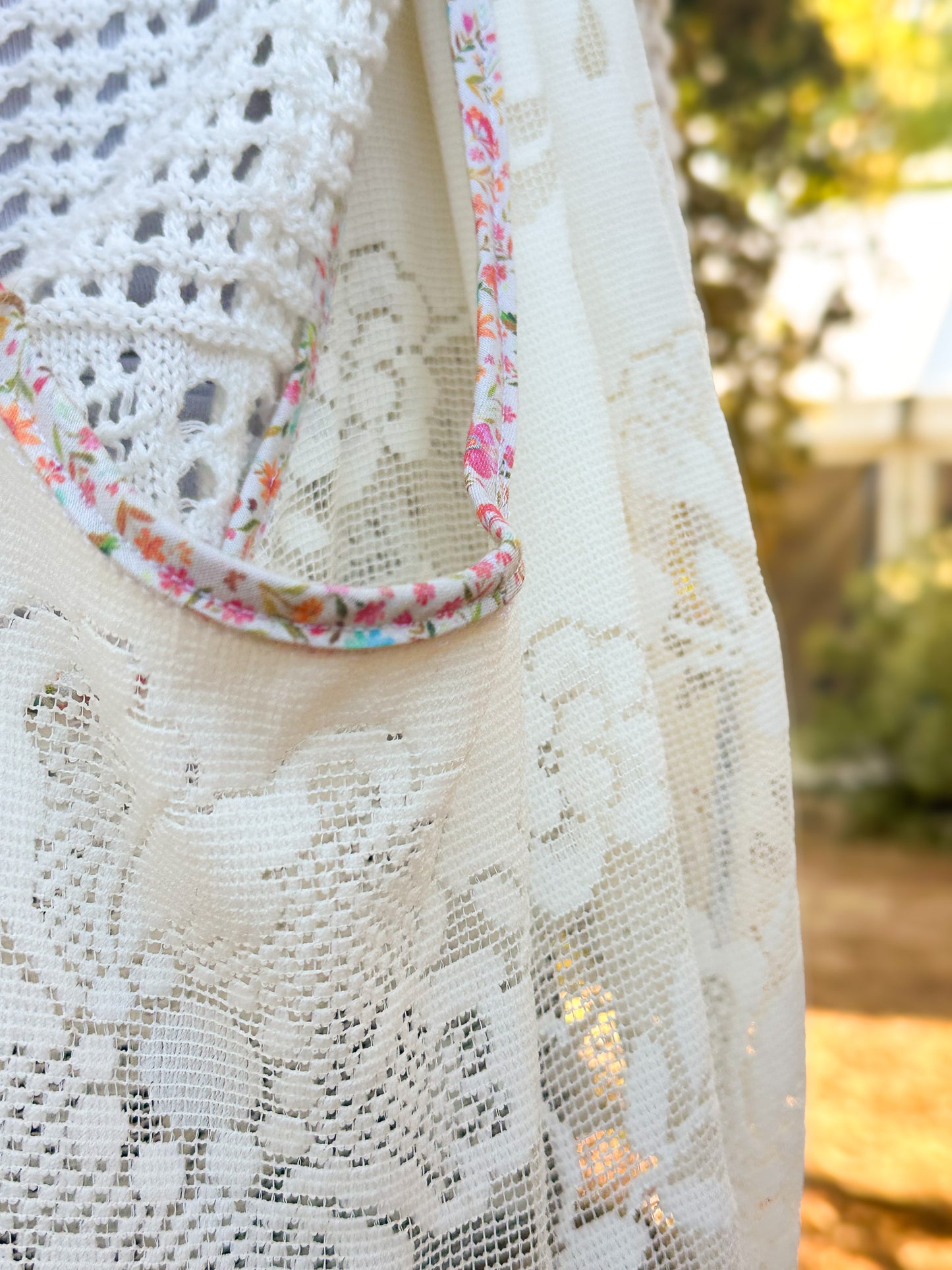 PETIT SAC FOURRE-TOUT DENTELLE