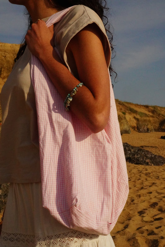 SAC FOURRE TOUT ROSE VICHY