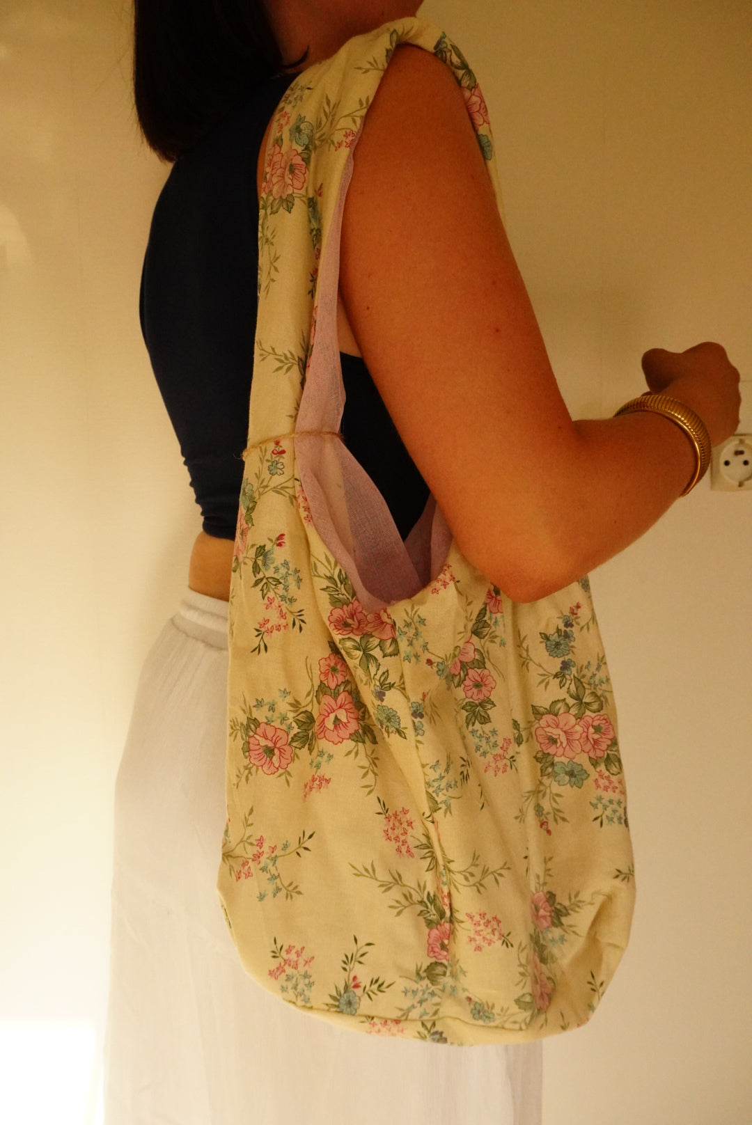 SAC FOURRE-TOUT FLEURI