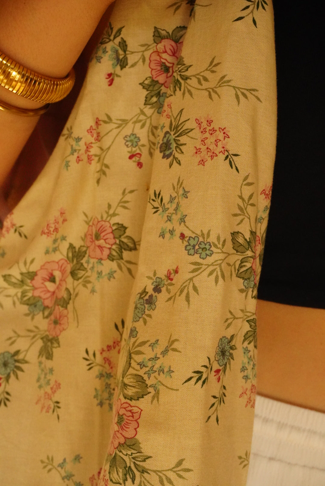 SAC FOURRE-TOUT FLEURI