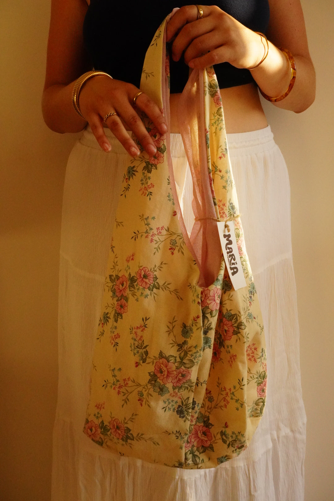 SAC FOURRE-TOUT FLEURI