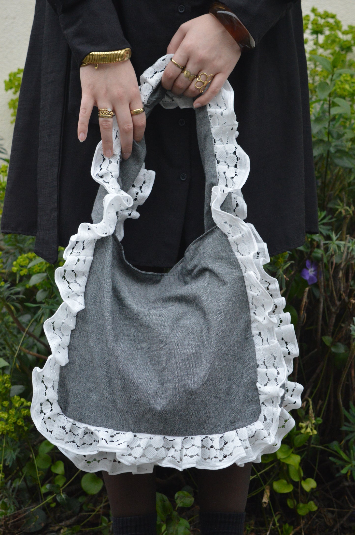 SAC FOURRE-TOUT GRIS