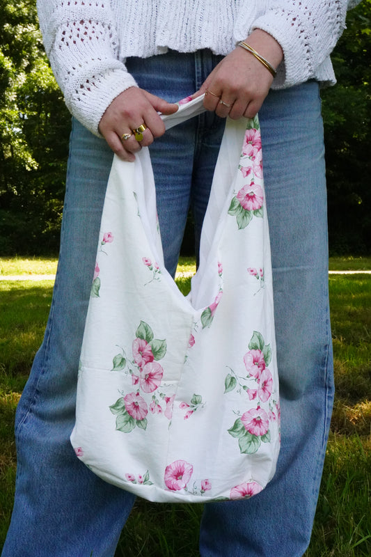 SAC FOURRE TOUT FLEURI