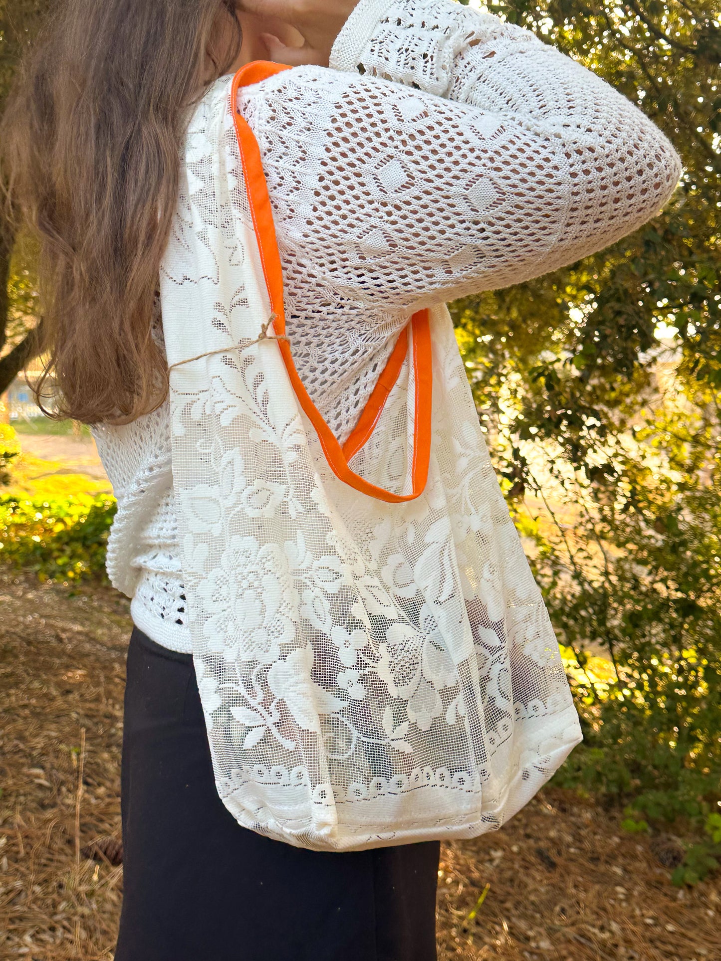 SAC FOURRE-TOUT DENTELLE