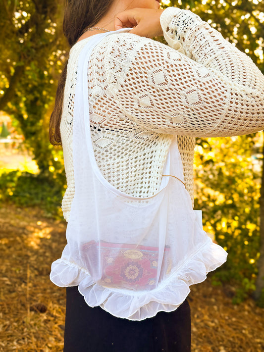 PETIT SAC FROUFROU EN VOILAGE